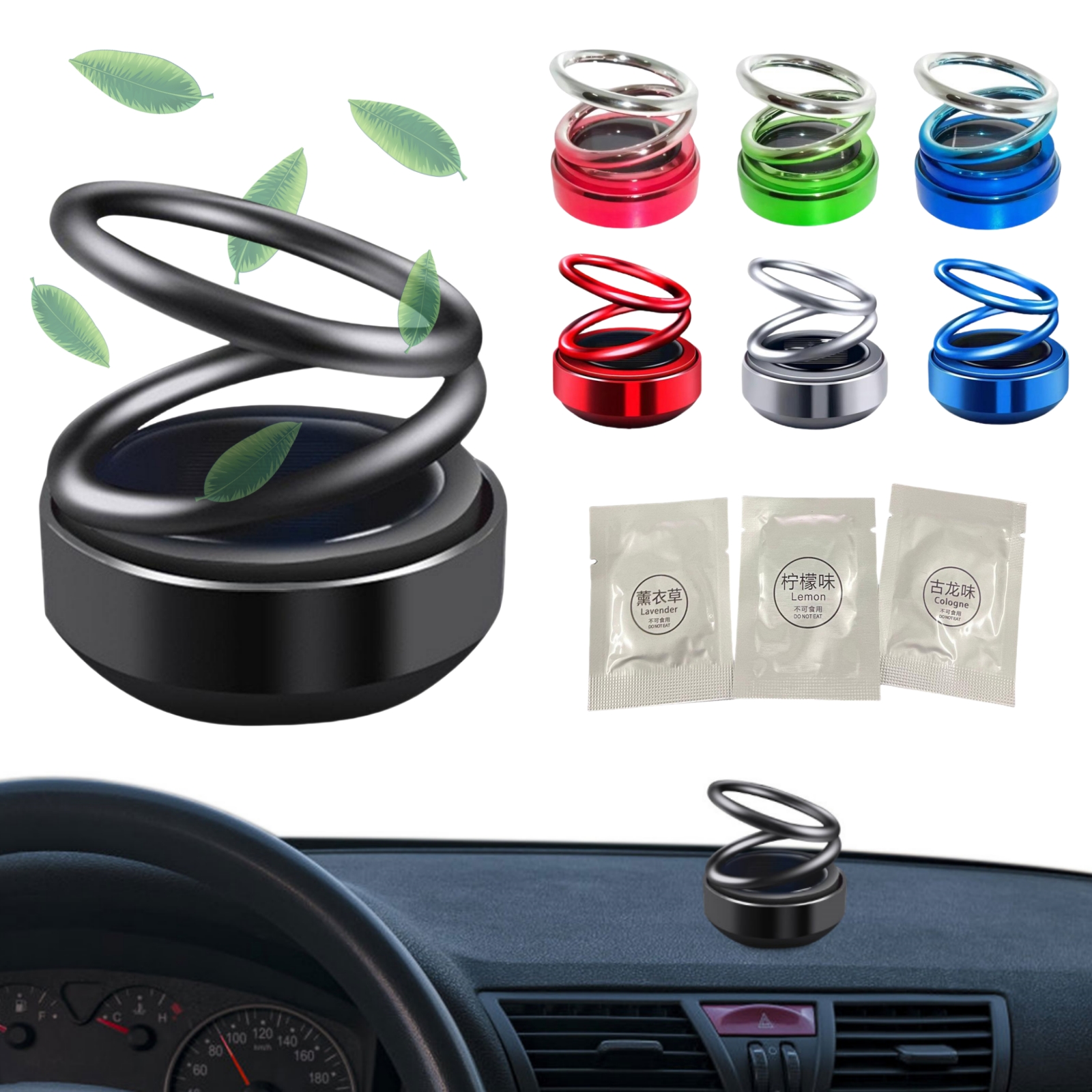 Interior Design Degree - Solar Car Air Freshener Car Aromatherapy