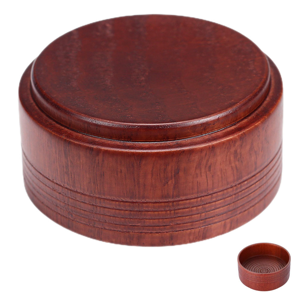Interior Design And Construction - Wooden Shaving Bowl Portable Men Shave