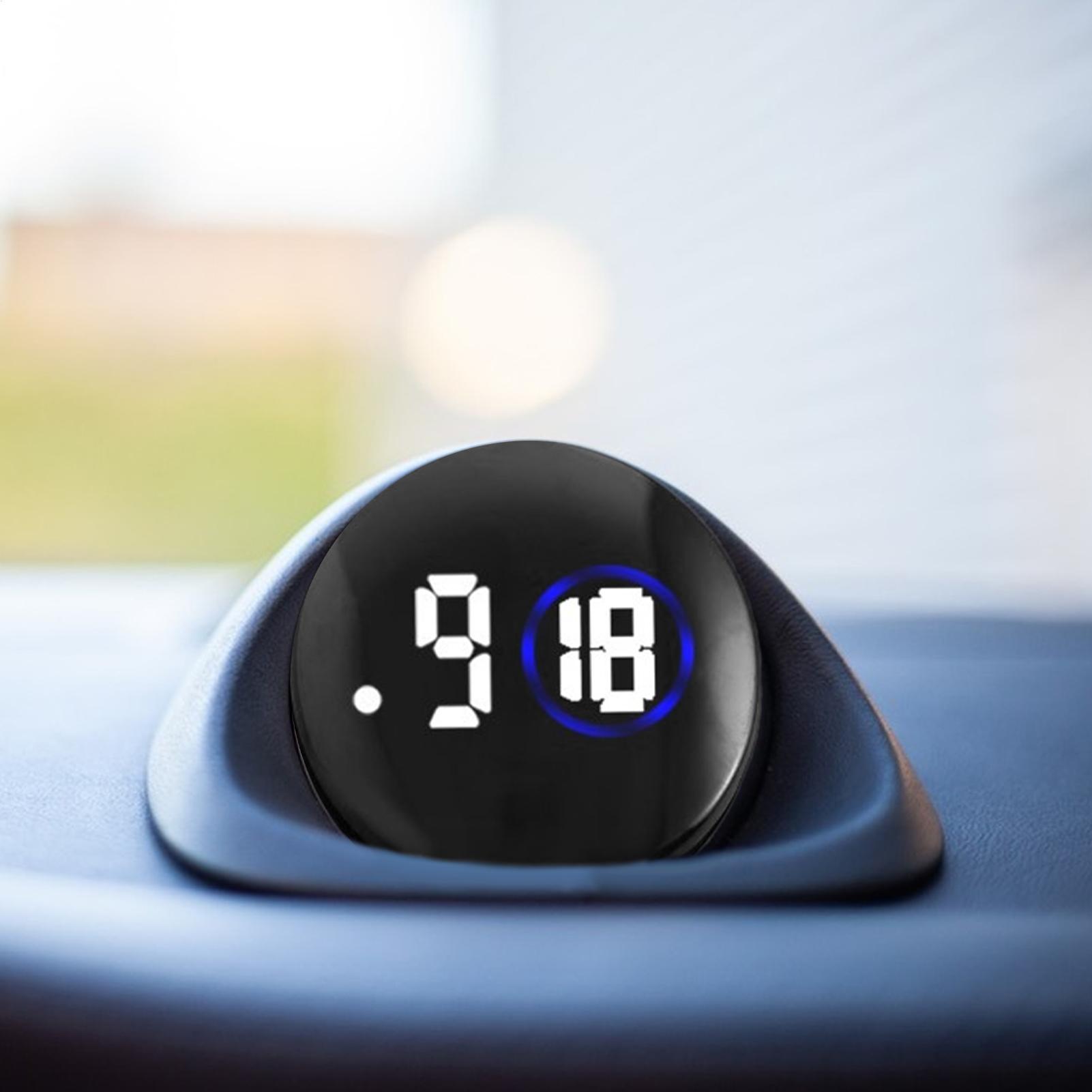 Interior Design Degree - Waterproof Small Digital LED Dash Clock
