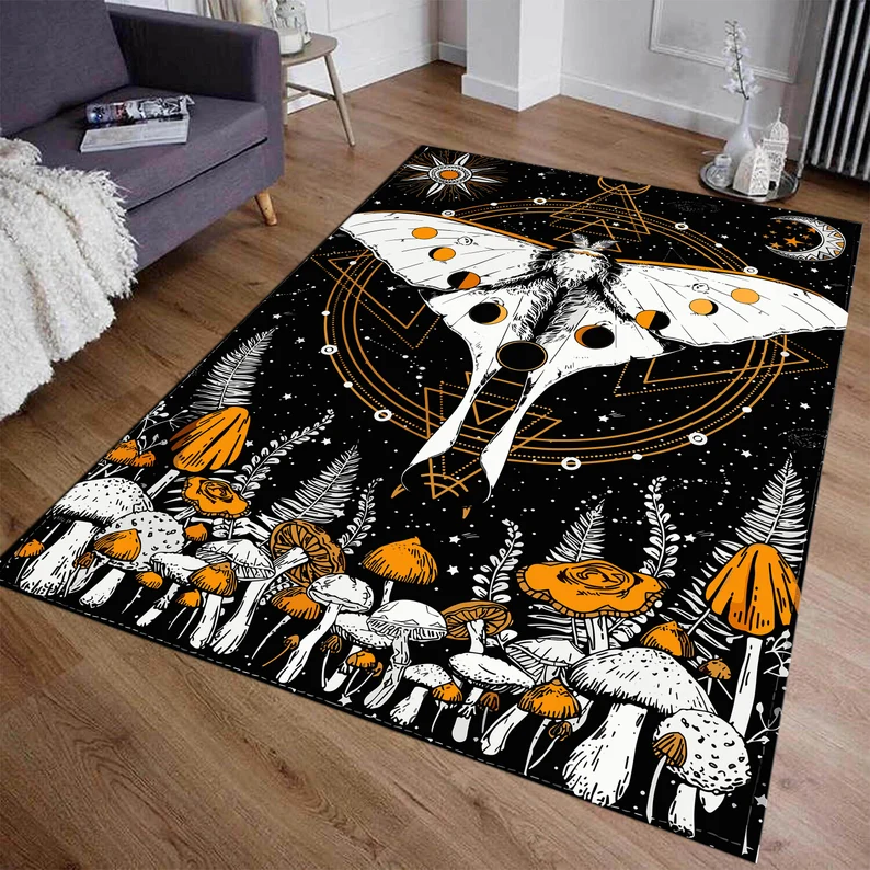 Interior Design Living Room Ideas - Mushroom Rug Interior Design Ideas Area