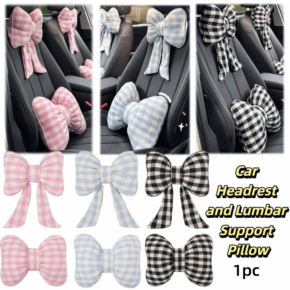 Pink Color Bowknot Pillows Pla - Interior Design Grid のレビューと価格