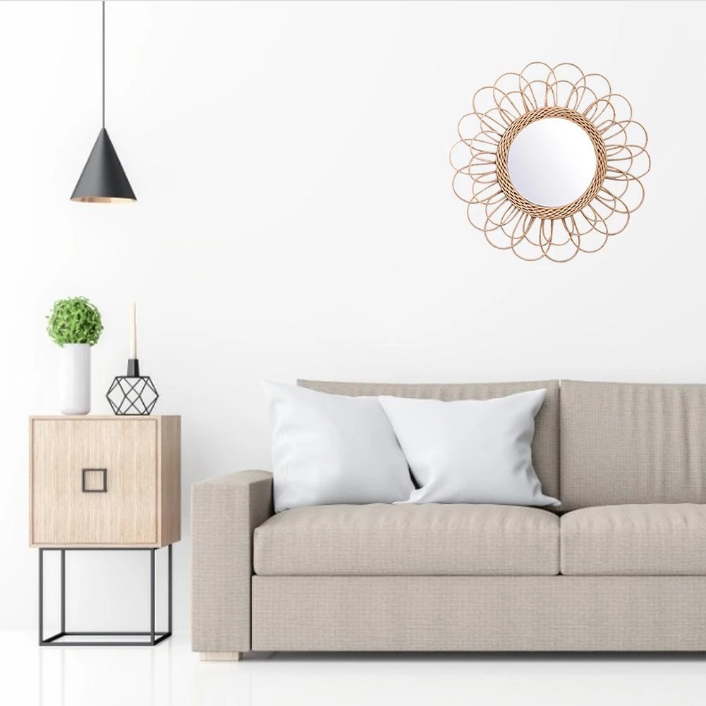 Rattan Mirror Innovative Home  - Rattan Mirror Round のレビューと価格
