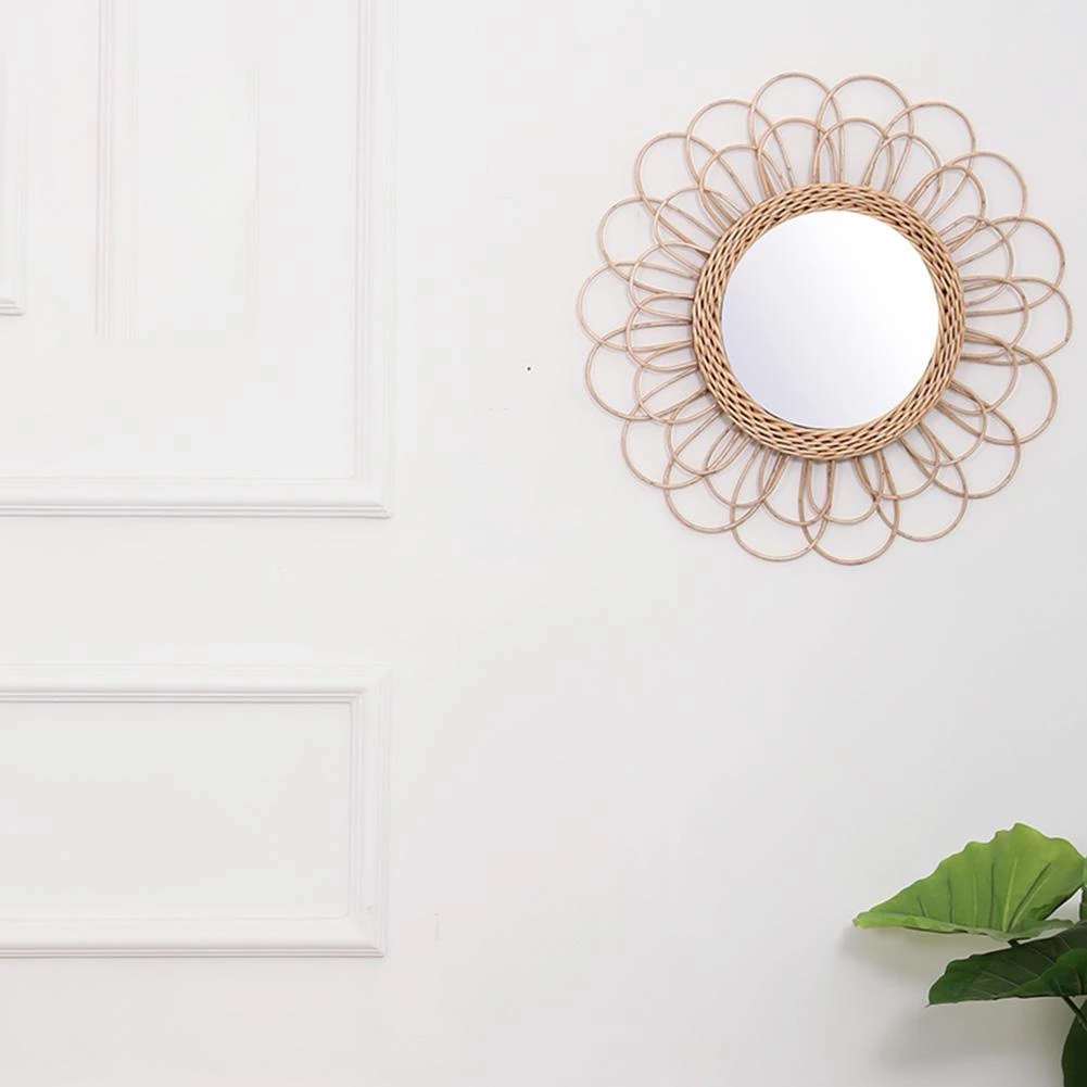 Rattan Mirror Innovative Home  - Rattan Mirror Round のレビューと価格