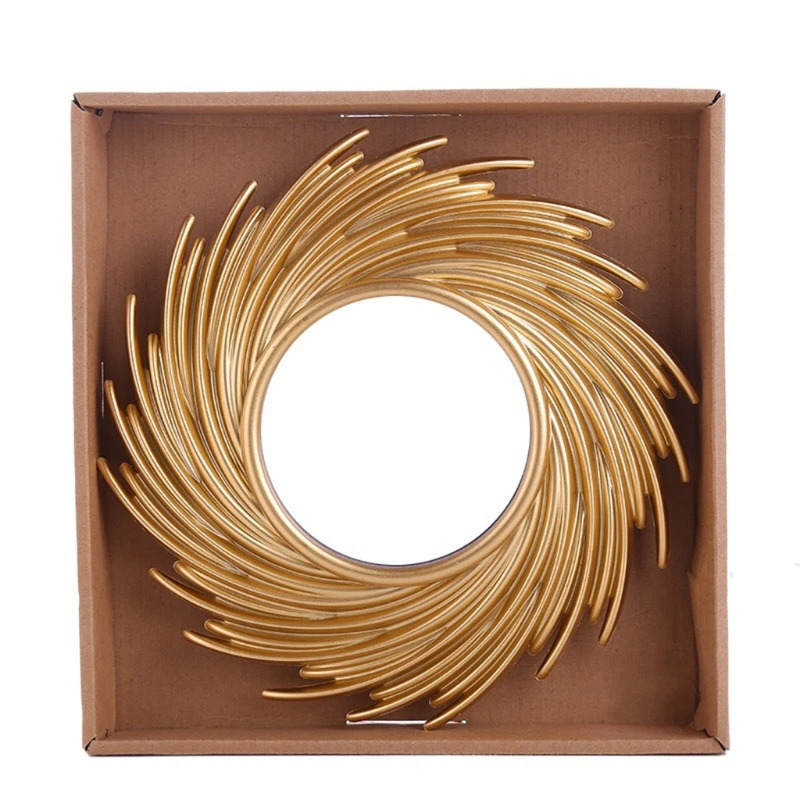 Round Rattan Makeup Mirror,Inn - Rattan Mirror Round のレビューと価格