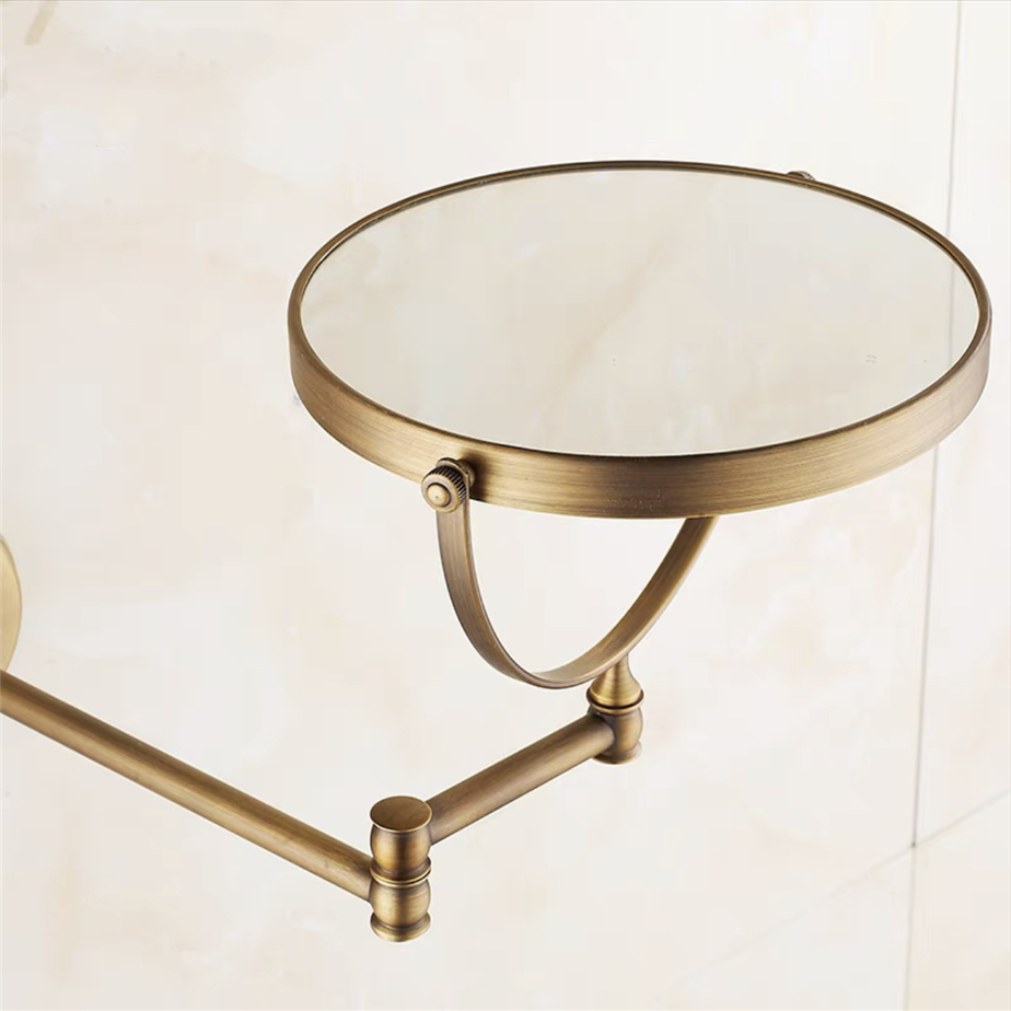 Black/Gold Brass Bathroom Mirr - Rattan Mirror Round のレビューと価格