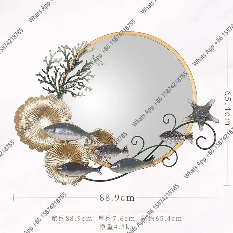 Gh Premium Background Decorati - Rattan Mirror Round のレビューと価格
