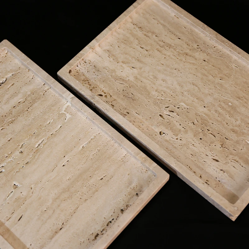 30x20x1.8cm Nature Marble Beig - Travertine Tray Oval のレビューと価格