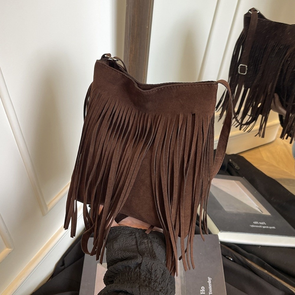 Retro Tassel Saddle Bag Vintag - Interior Design Vintage Style のレビューと価格