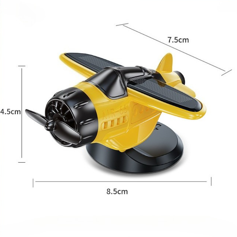 Solar-powered Airplane Ornamen - Interior Design Degree のレビューと価格