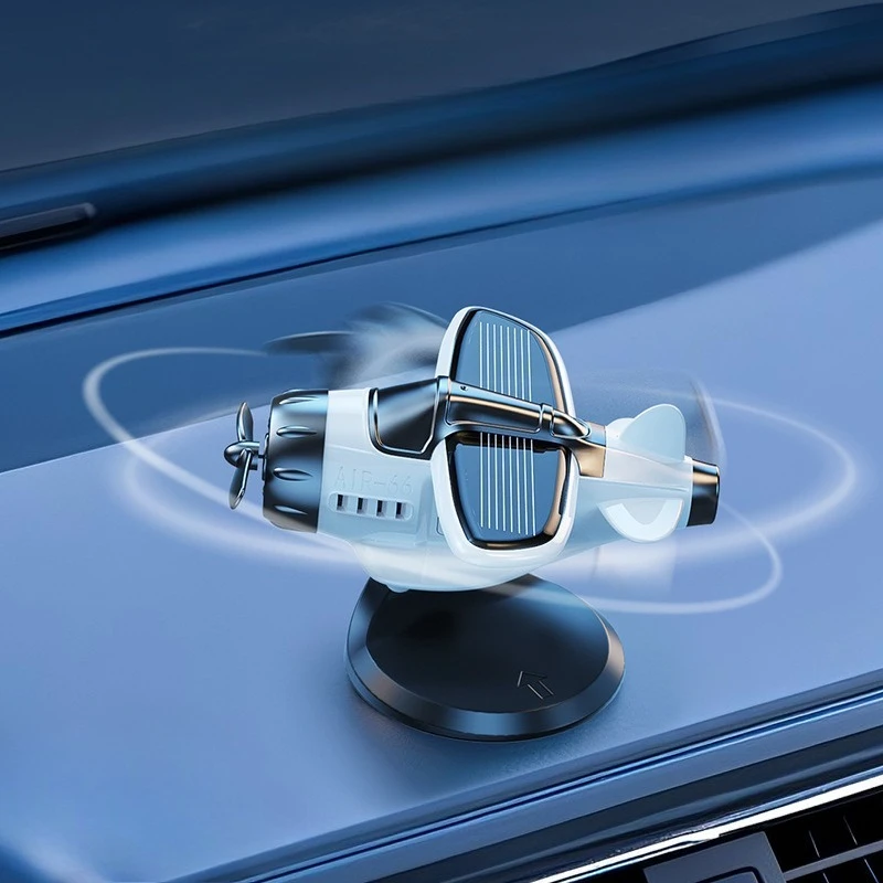 Solar-powered Airplane Ornamen - Interior Design Degree のレビューと価格