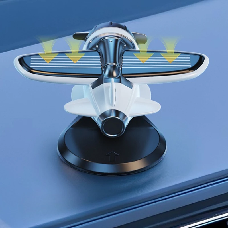 Solar-powered Airplane Ornamen - Interior Design Degree のレビューと価格