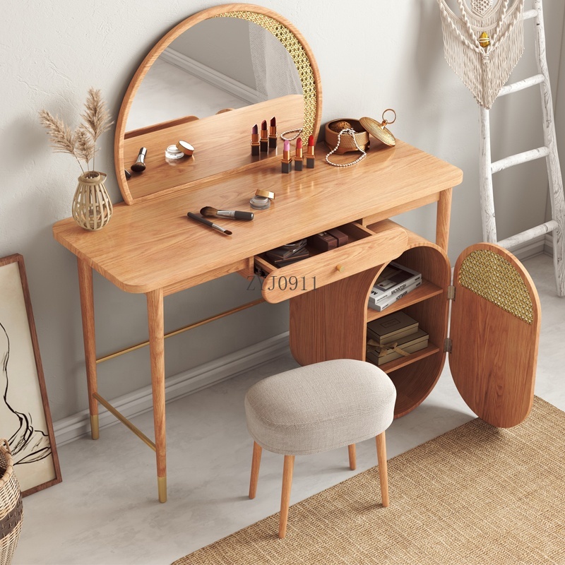 Bedroom furniture rattan decor - Rattan Mirror Round のレビューと価格