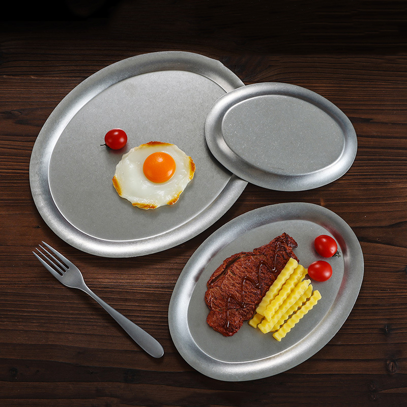 1Pcs Japanese-Inspired Oval St - Travertine Tray Oval のレビューと価格