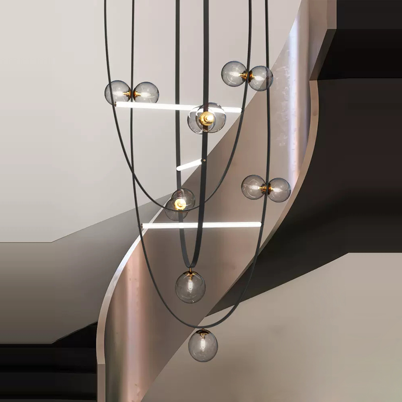 American LED Leather Chandelie - Interior Design Living Room Ideas のレビューと価格