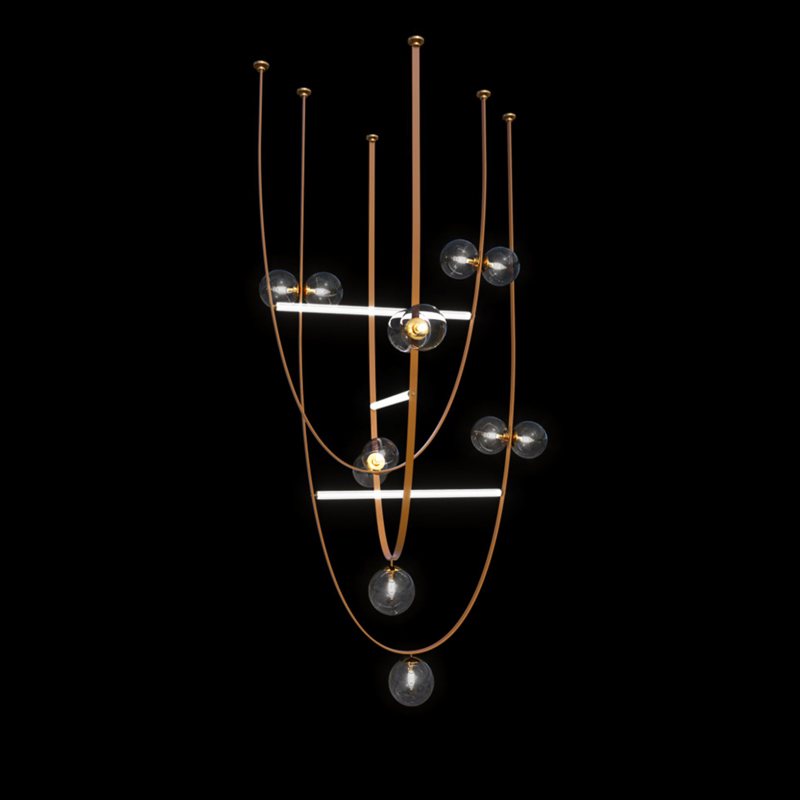 American LED Leather Chandelie - Interior Design Living Room Ideas のレビューと価格