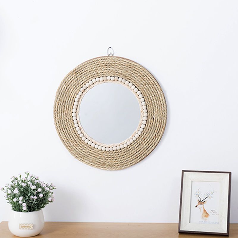 Rattan Handicrafts Decorative  - Rattan Mirror Round のレビューと価格