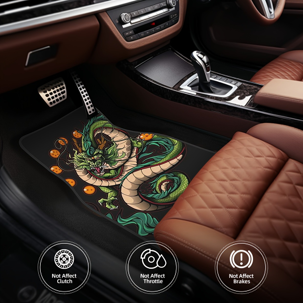 4pcs Dragon King Design Car Ma - Interior Design Degree のレビューと価格