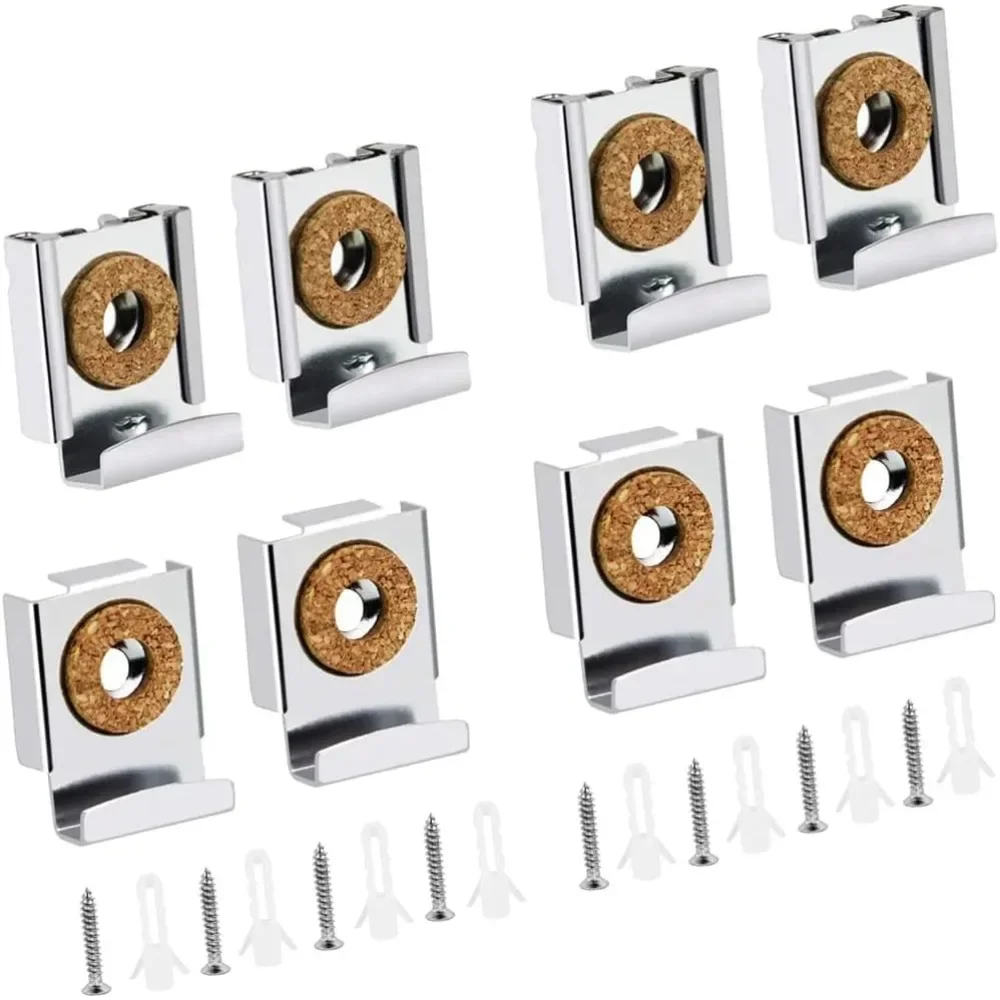 For 4pcs Chrome Mirror Wall Ha - Rattan Mirror Round のレビューと価格