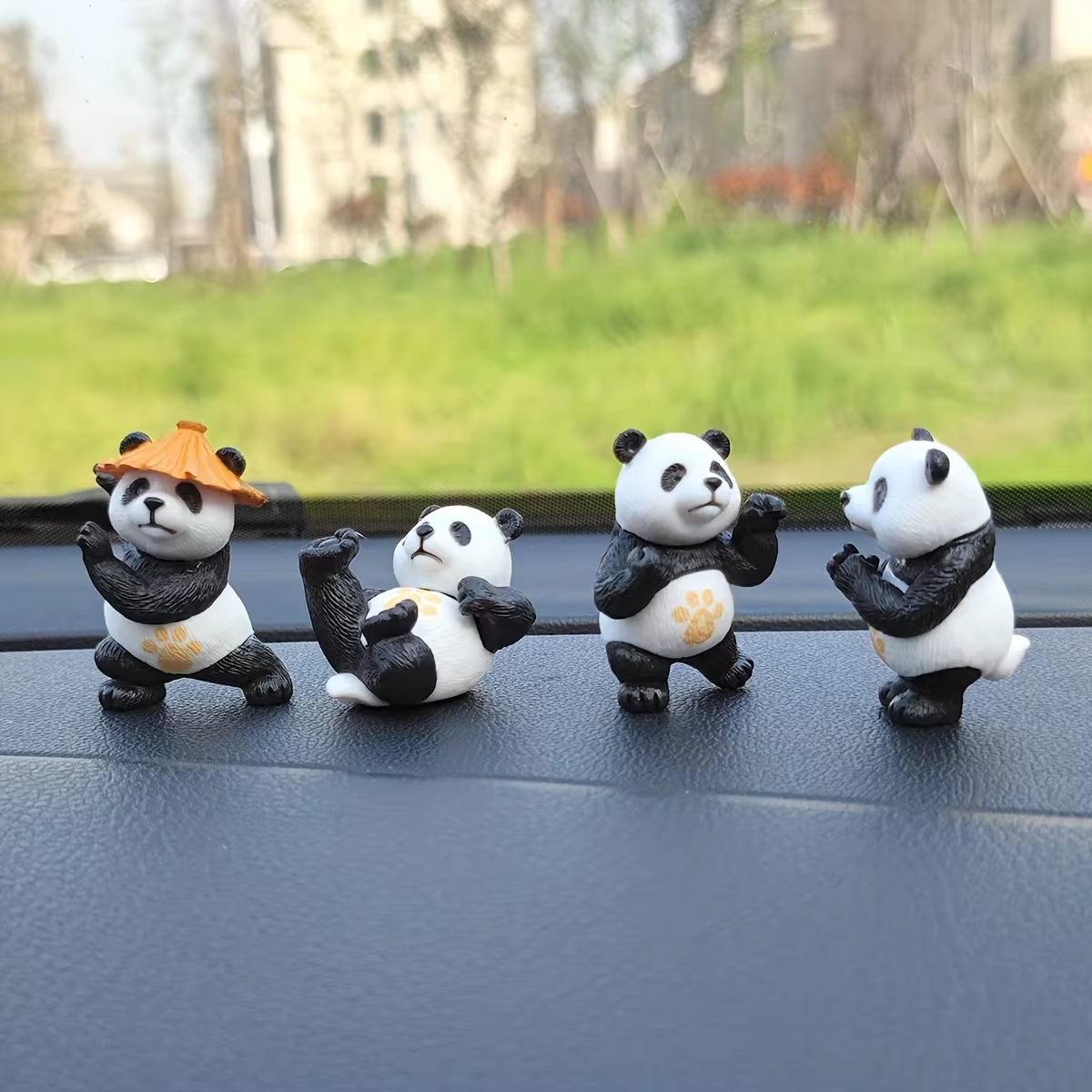 4pcs/set Panda Design Car Orna - Interior Design Degree のレビューと価格