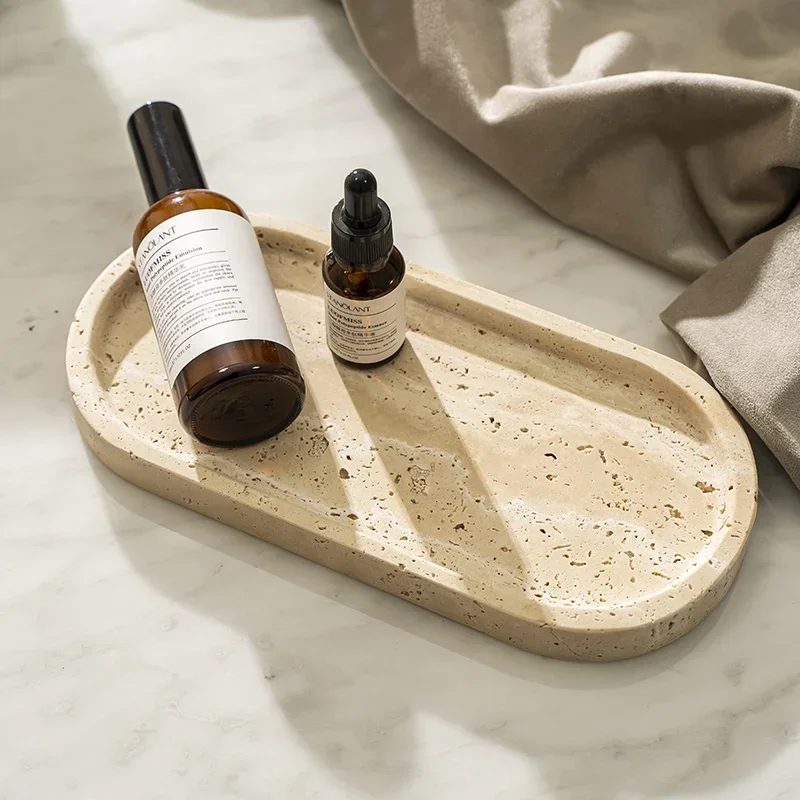 Oval Travertine Stone Tray for - Travertine Tray Oval のレビューと価格