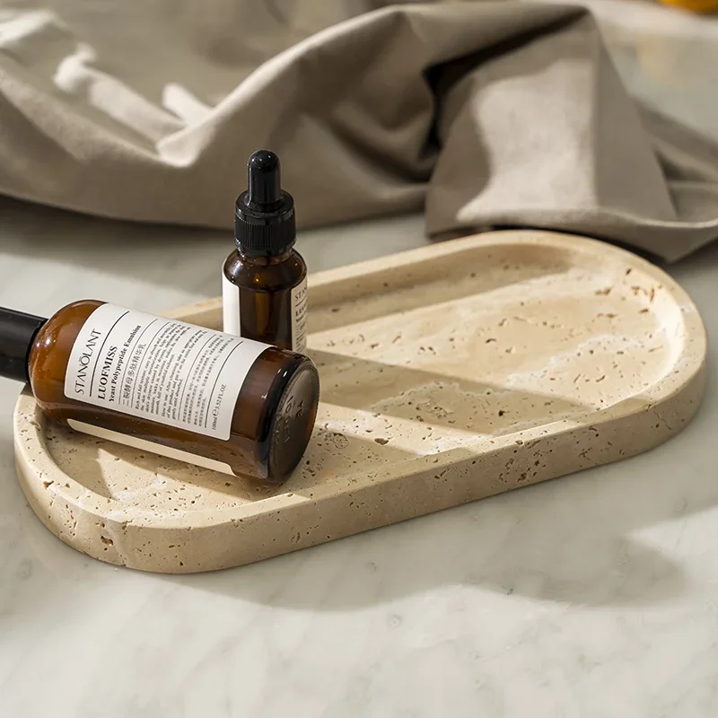 Oval Travertine Stone Tray for - Travertine Tray Oval のレビューと価格