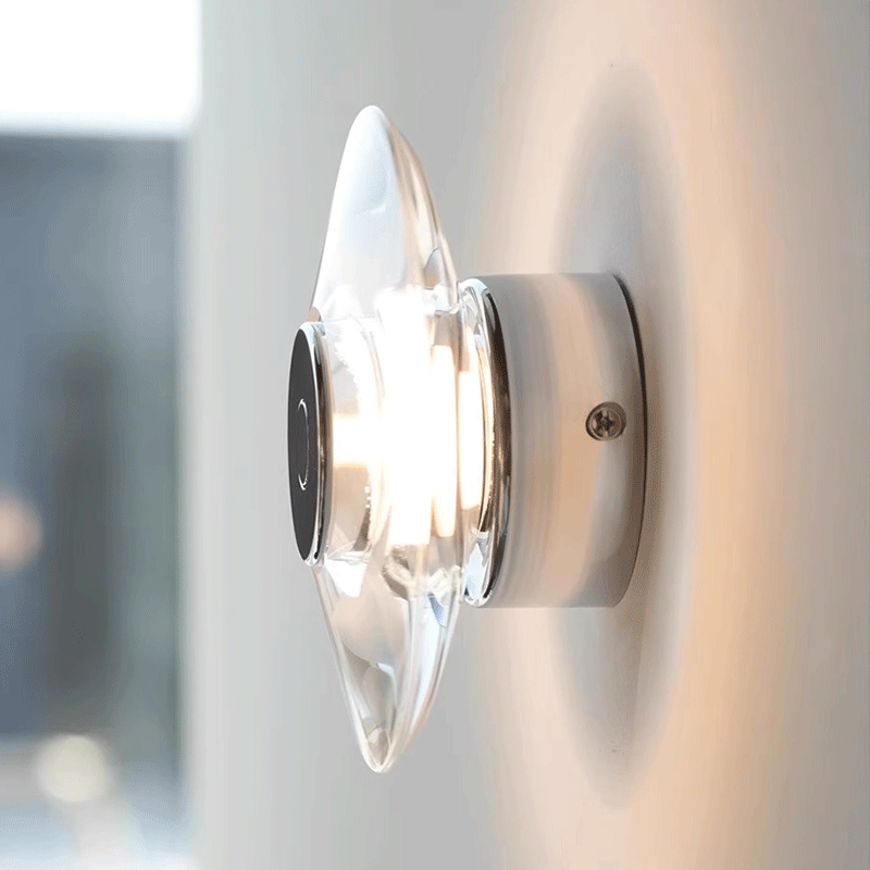 Modern Round Crystal Bedside L - Rattan Mirror Round のレビューと価格