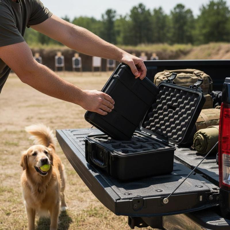 Gun Storage Box 15 x 12 x 10 I - Interior Design And Construction のレビューと価格