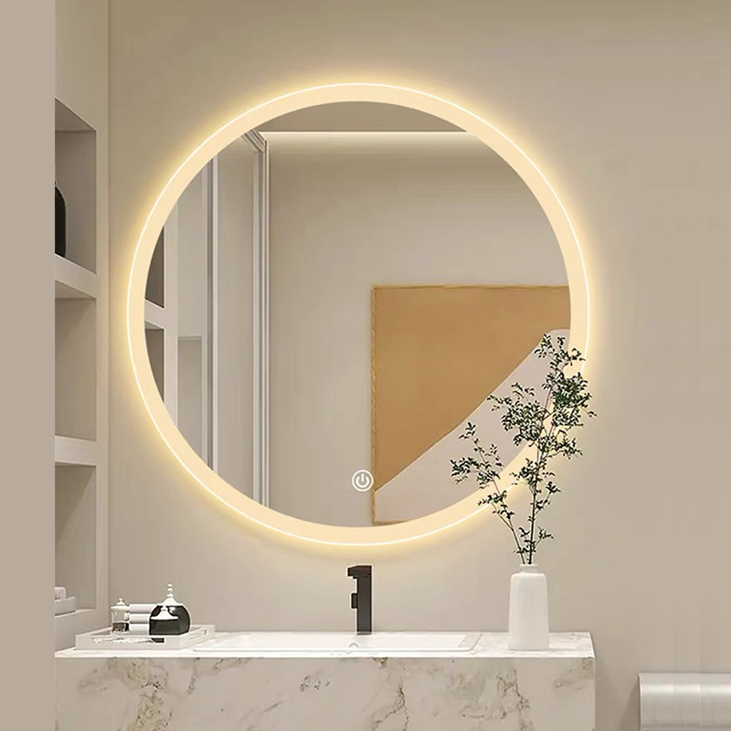 Led Mirror with Light Vanity M - Rattan Mirror Round のレビューと価格