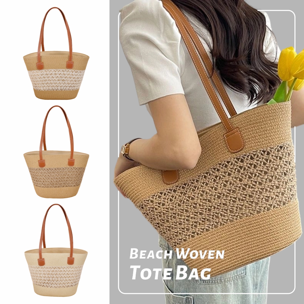 Straw Woven Basket Handbag Wom - Interior Design Bali のレビューと価格