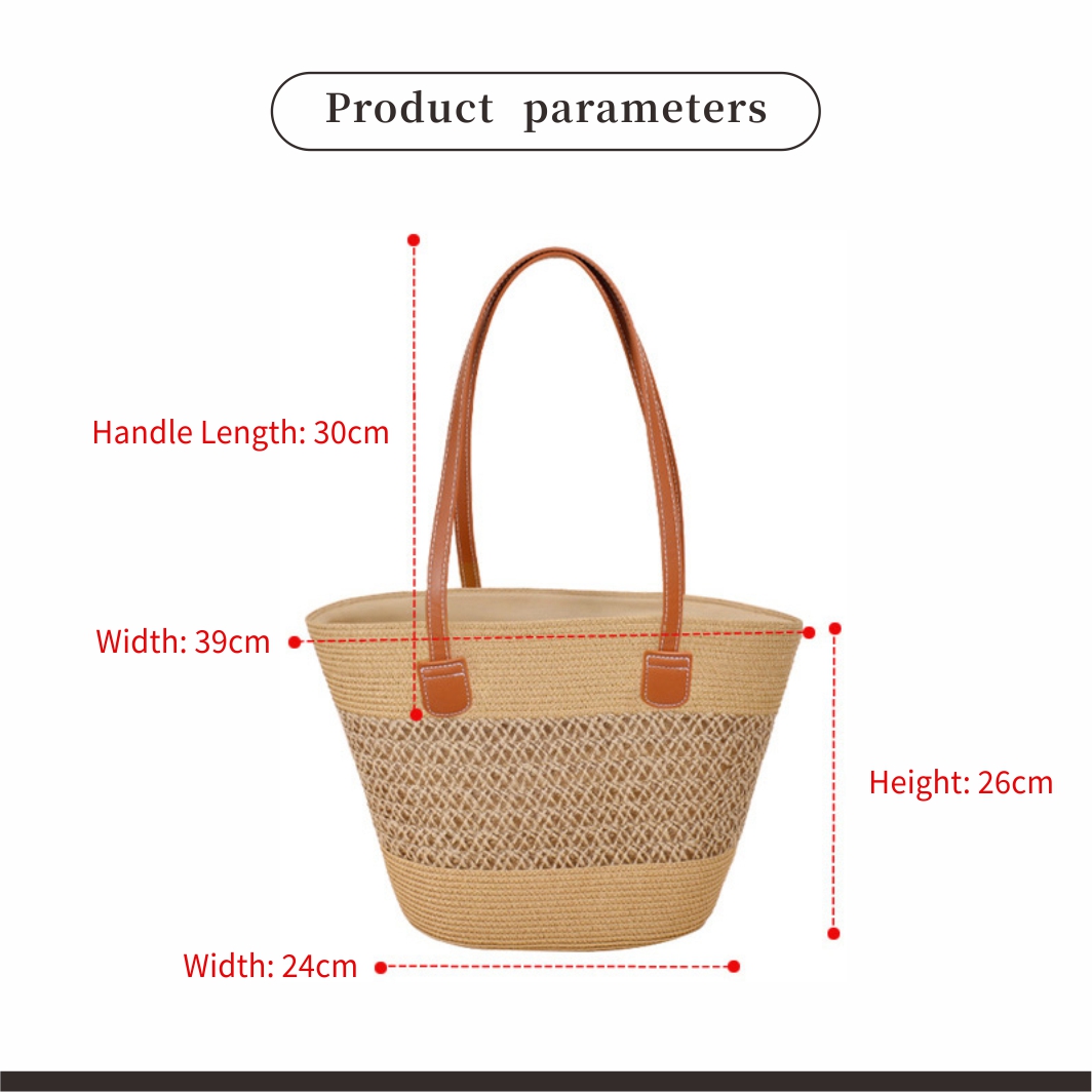 Straw Woven Basket Handbag Wom - Interior Design Bali のレビューと価格