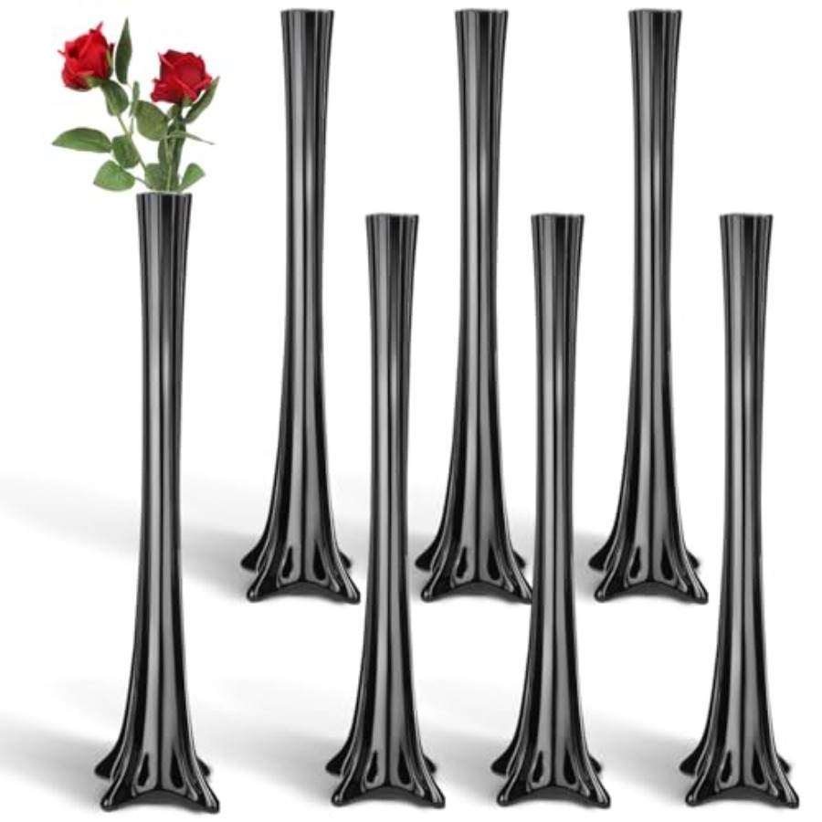 Wedding centerpieces glass bla - Fluted Vase Tall のレビューと価格