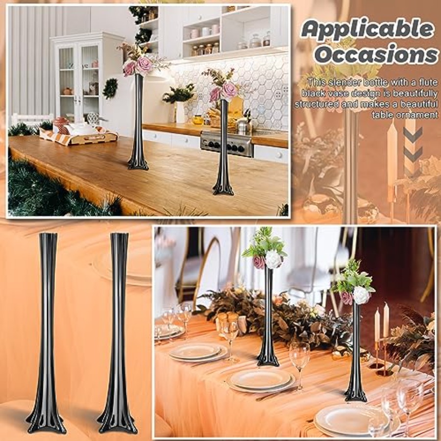 Wedding centerpieces glass bla - Fluted Vase Tall のレビューと価格