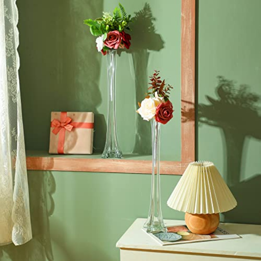 Wedding centerpiece vases: 12  - Fluted Vase Tall のレビューと価格